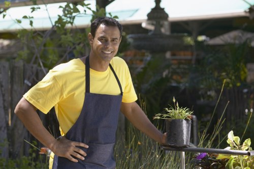 Trusted Landscapers Euston payment area with secure transaction safeguards
